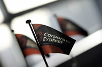 Corporate Express flags