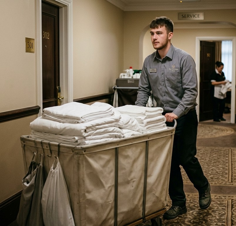 Linen Porter/Room Attendant - Live in available