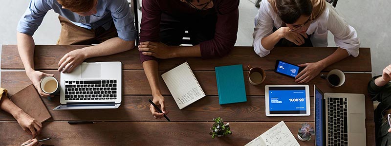 planning session round a table