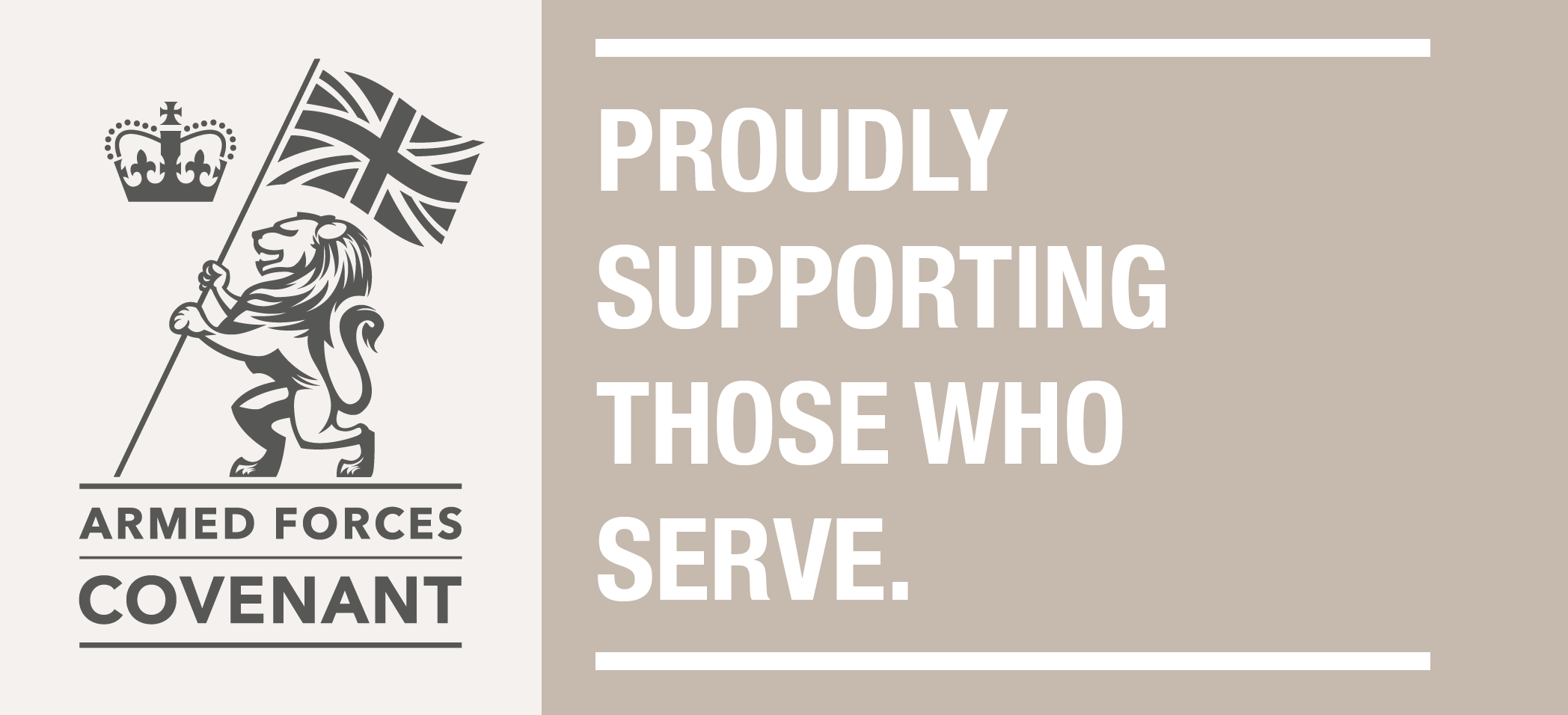 Armed Forces Covenant banner