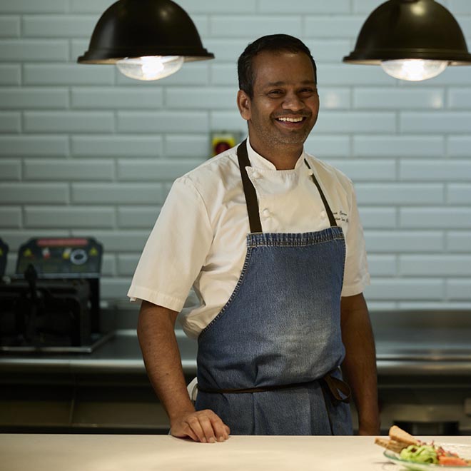 Binu Cherian, Hilton London Bankside